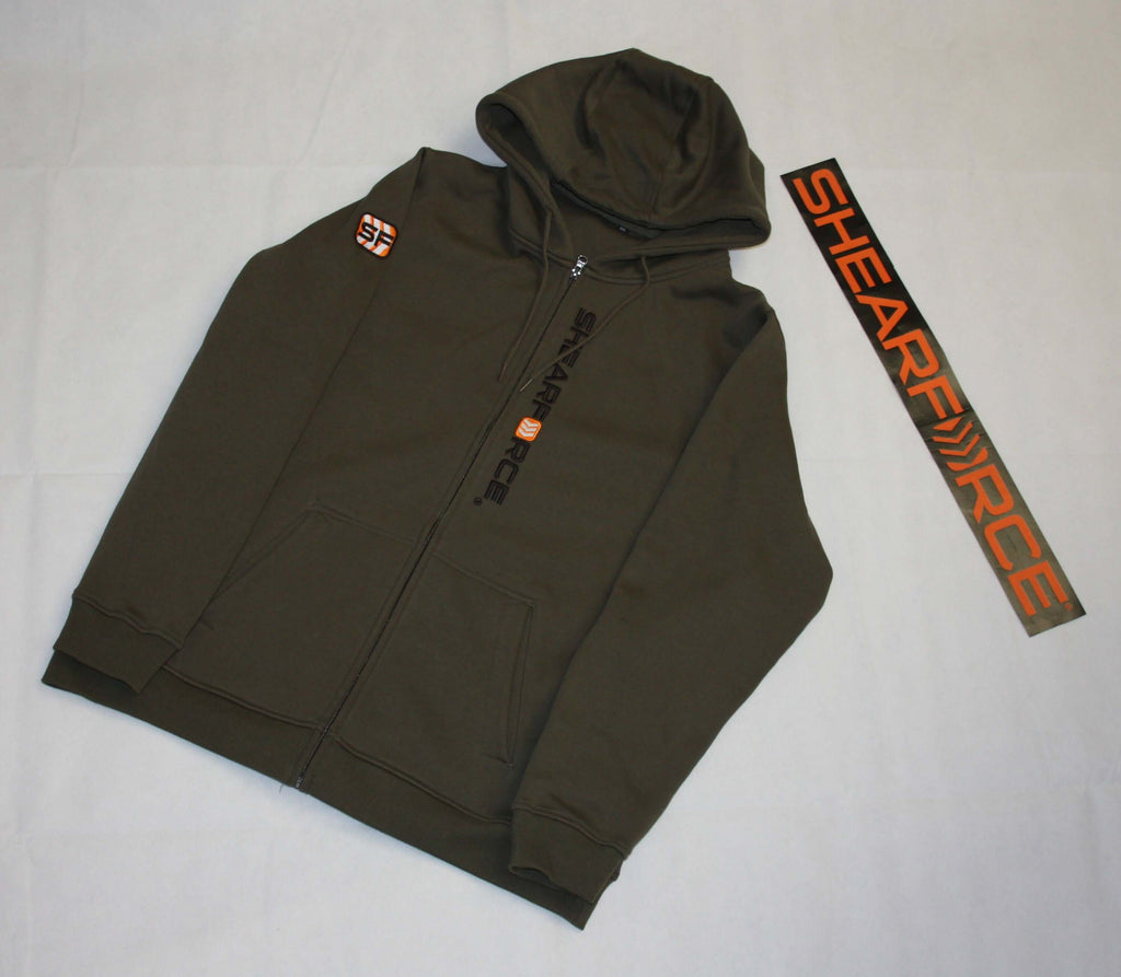 SF Embroided Premium Hoodie - SHEARFORCE Power Products Limited